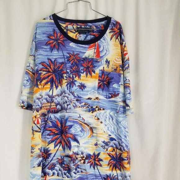 Polo Ralph Lauren Other - Polo Ralph Lauren Custom Slim Tropical T-Shirt Size XXL